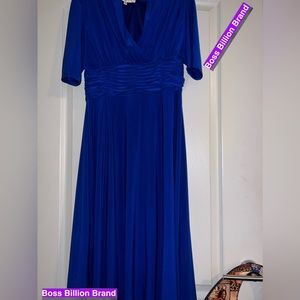 EVAN PICONE ROYAL BLUE DRESS - MED